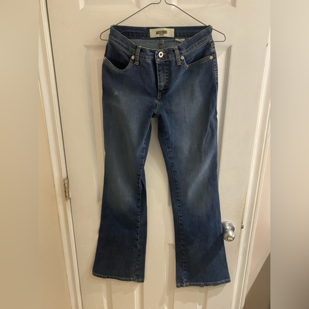 MOSCHINO Bell Bottom Flare Jeans
